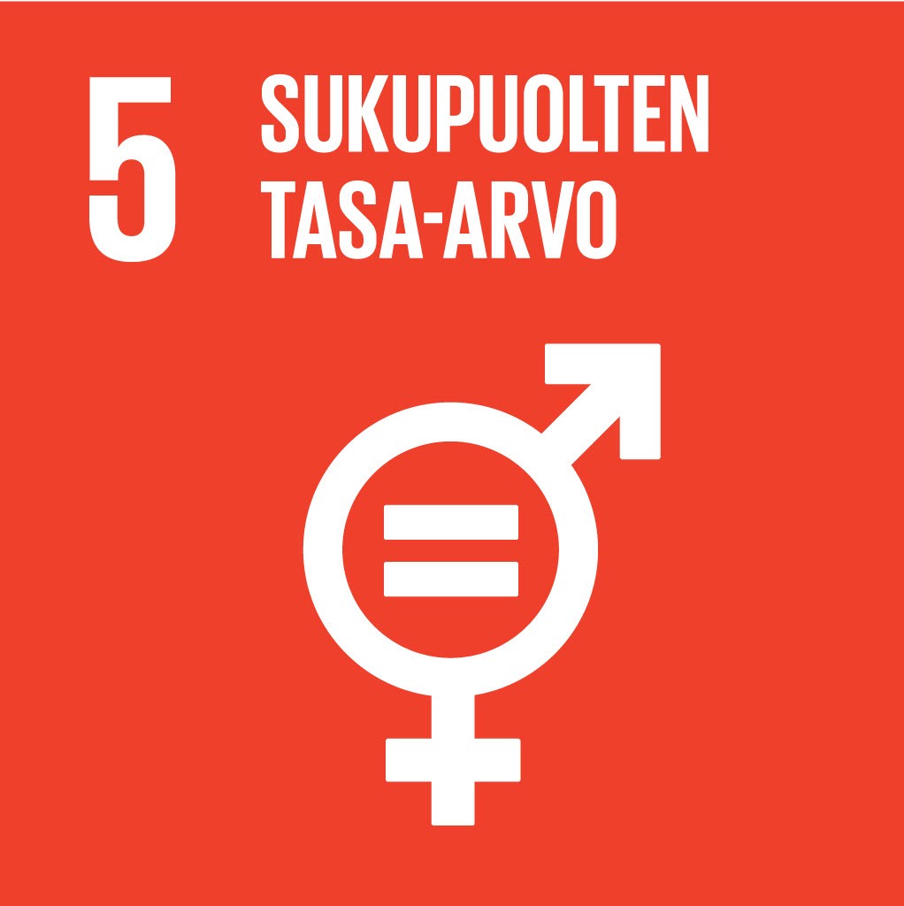 Kestävän kehityksen tavoite 5 tunnus: Sukupuolten tasa-arvo